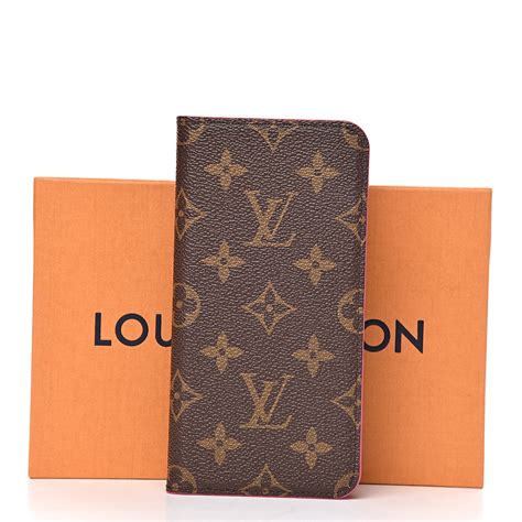 iphone xs max folio case louis vuitton|LOUIS VUITTON Monogram iPhone XS Max Folio Case.